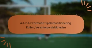 4-1-2-1-2 Formatie: Spelerpositionering, Rollen, Verantwoordelijkheden