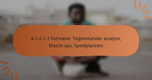 4-1-2-1-2 Formatie: Tegenstander analyse, Match-ups, Speelplannen