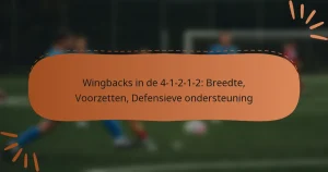 Wingbacks in de 4-1-2-1-2: Breedte, Voorzetten, Defensieve ondersteuning